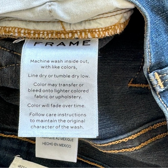 FRAME Ali High Rise Cigarette Skinny Jeans Size 26 - Picture 2 of 8